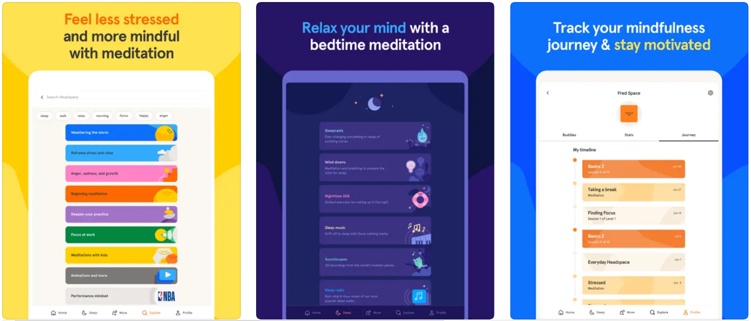 Headspace app on the App Store