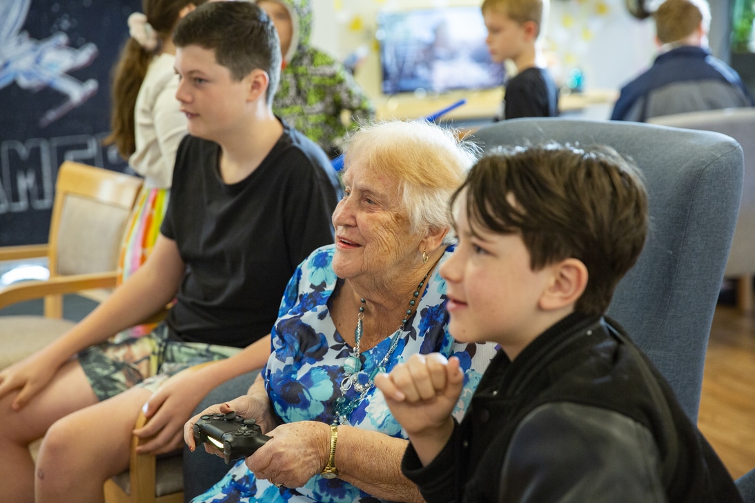 Video games help senior Grand Gamers