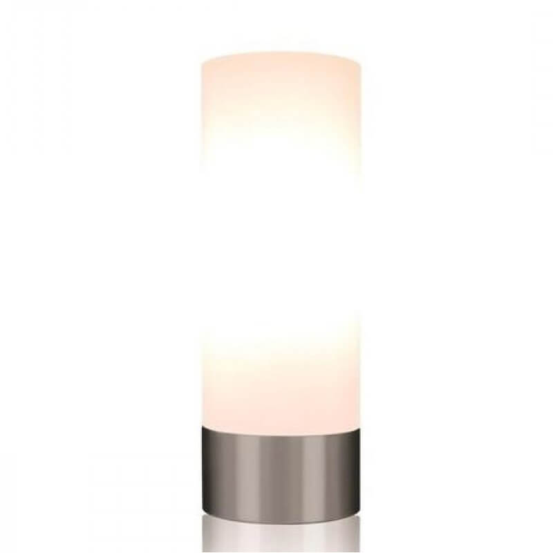 Photo of touch lamp with plastic shade