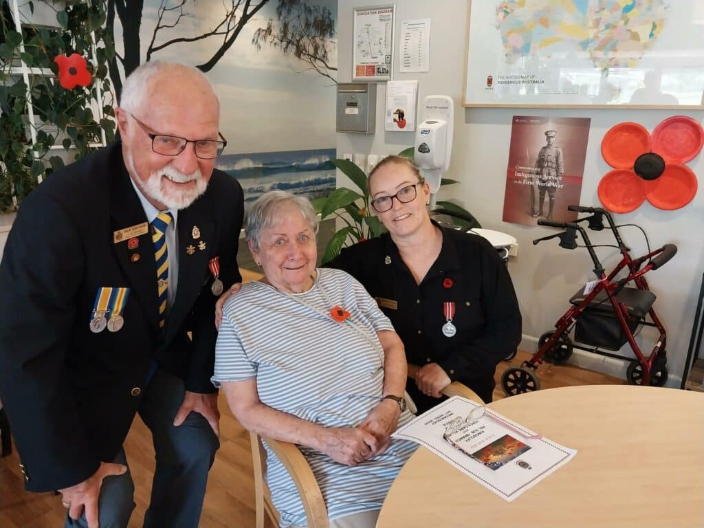 Aged care village on Anzac Day